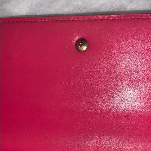 🍦SOLD🍦Louis Vuitton Pink Monogram Porte Tresor - Picture 2 of 9